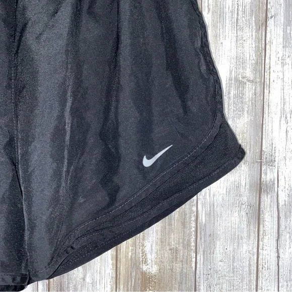 Nike Black Brief-Lined Running Shorts - Picture 3 of 5